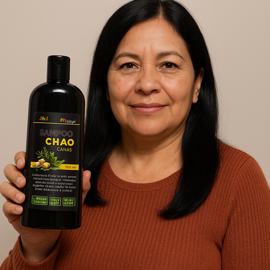 Shampoo Chao Canas con 50% descuento HOY + Tratamiento GRATIS