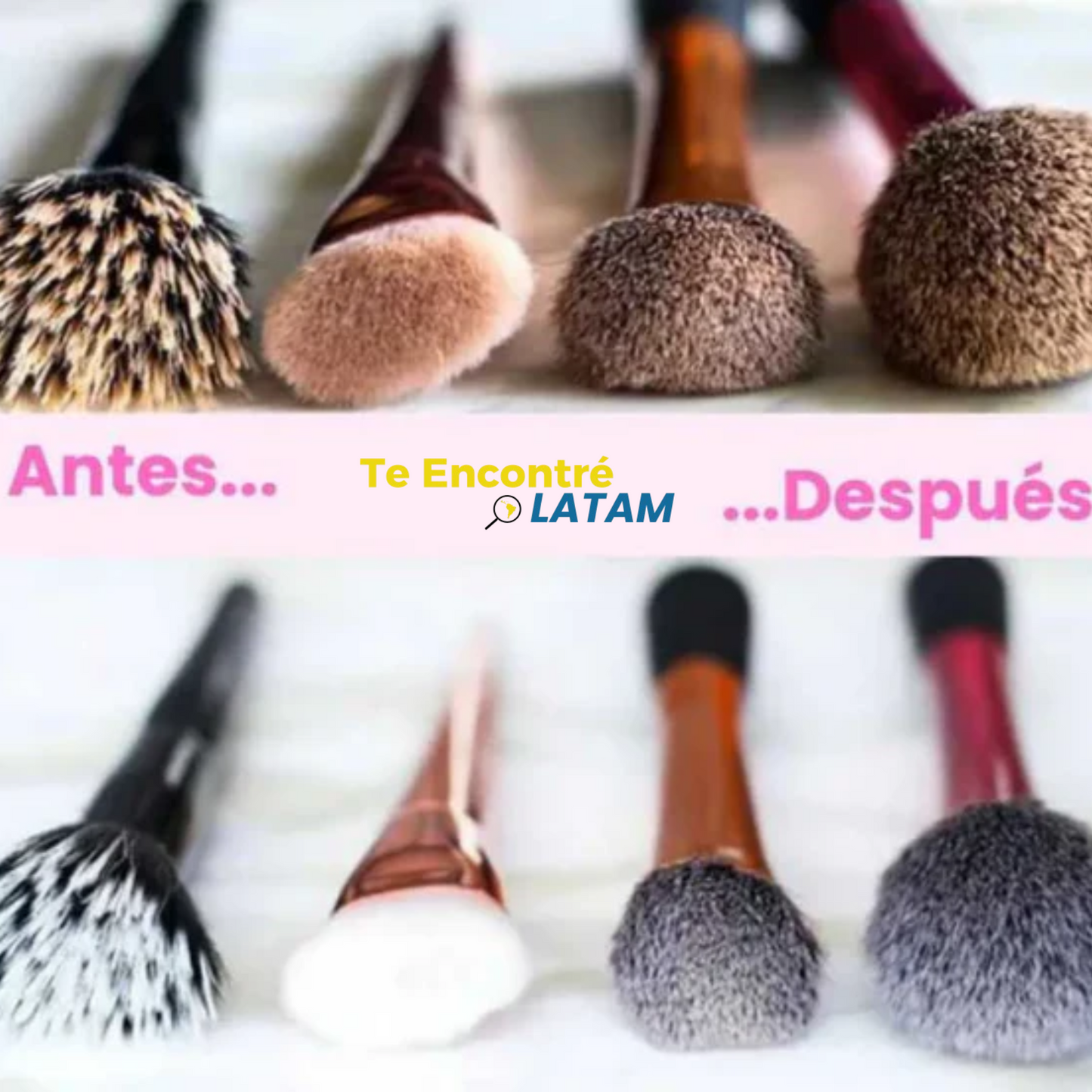 GlamBrush™ - Limpiador de brochas de maquillaje