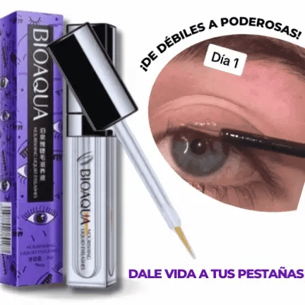 BIOAQUA PESTAÑAS SERUM 2X1 – EL SECRETO QUE ALARGA TUS PESTAÑAS Y RESALTA TU MIRADA