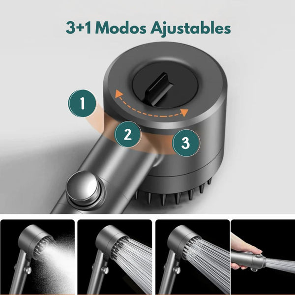 HydroZen™ - Cabezal De Ducha 3 Modos