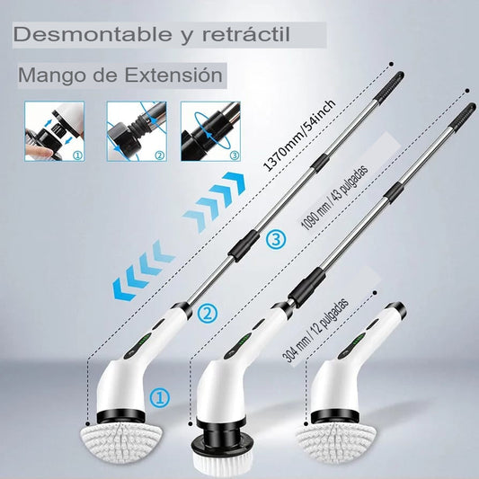 Magiclean® - Cepillo Multifuncional 9 en 1