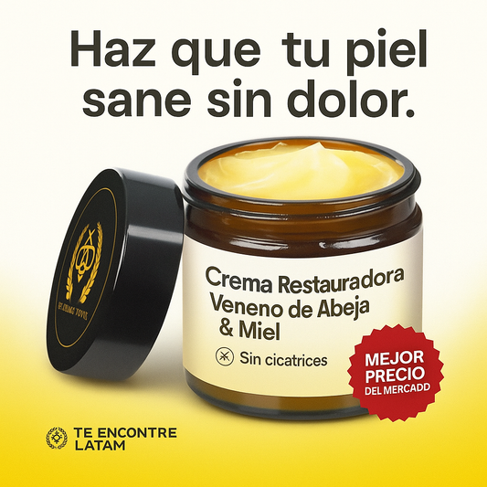Crema de veneno de abejas - La crema restauradora desde la naturaleza