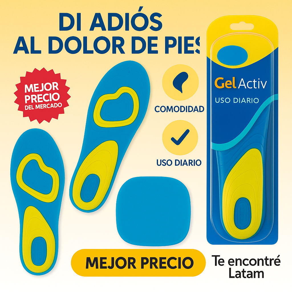 StepStrong® - Plantilla En Gel