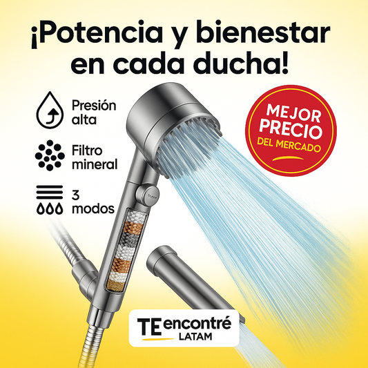 HydroZen™ - Cabezal De Ducha 3 Modos