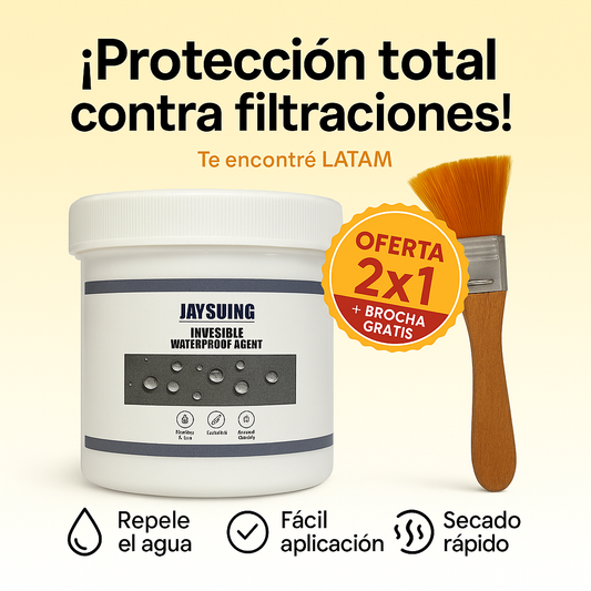 Sellador impermeable 300gr 2x1 - Brocha Gratis