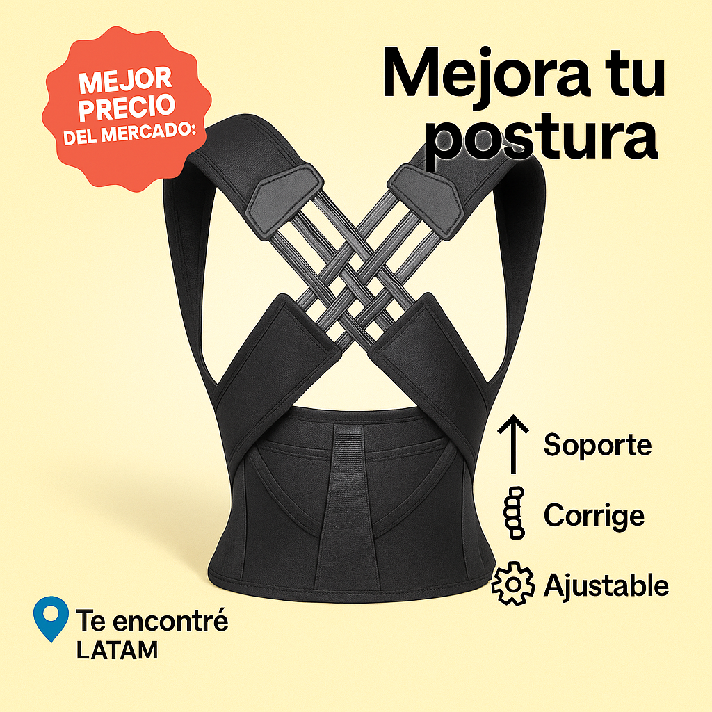 ErgoBalance™ - Corrector de postura definitivo