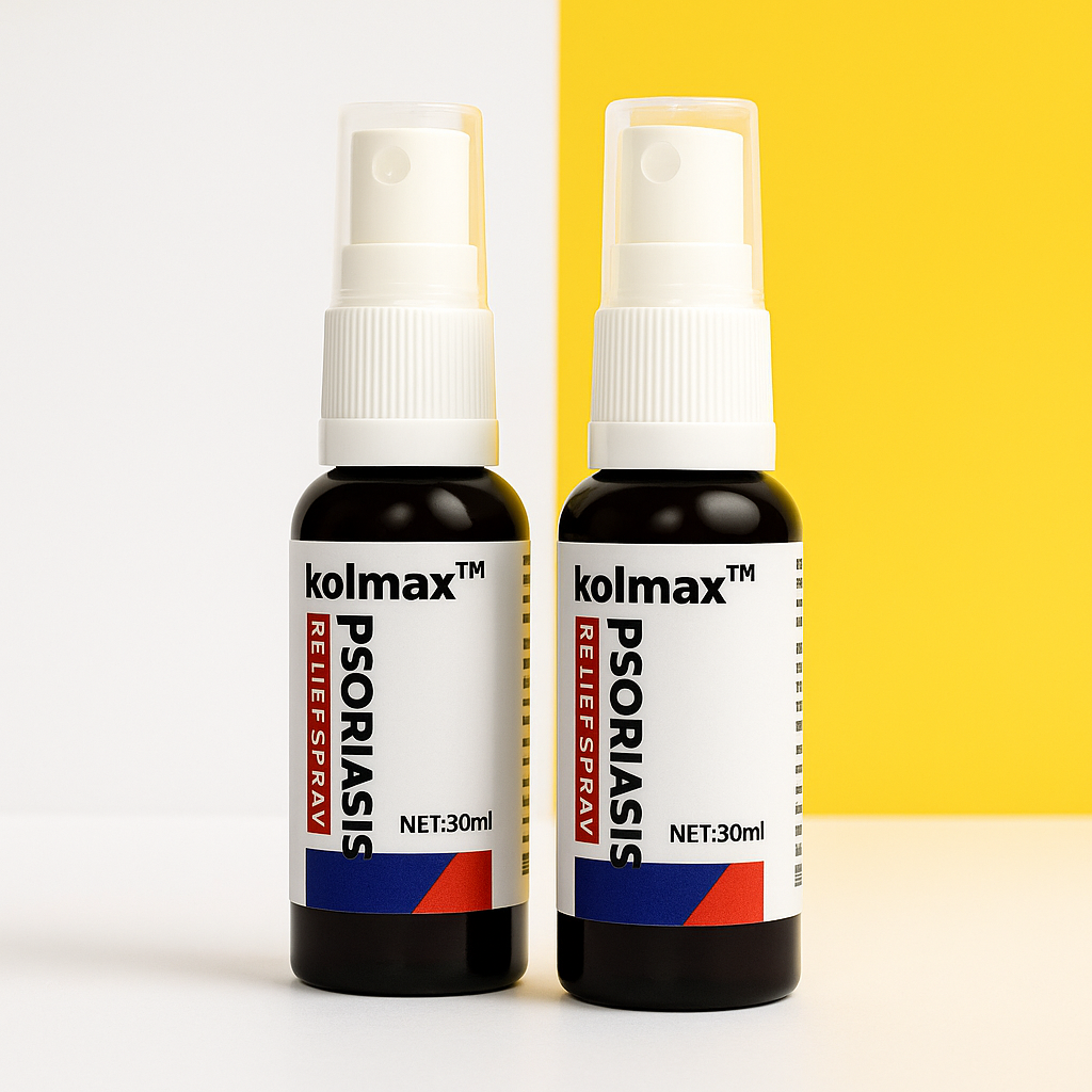 Kolmax Spray Antipsoriasis · Oferta 2x1 HOY + Guía Alimentación digital GRATIS”