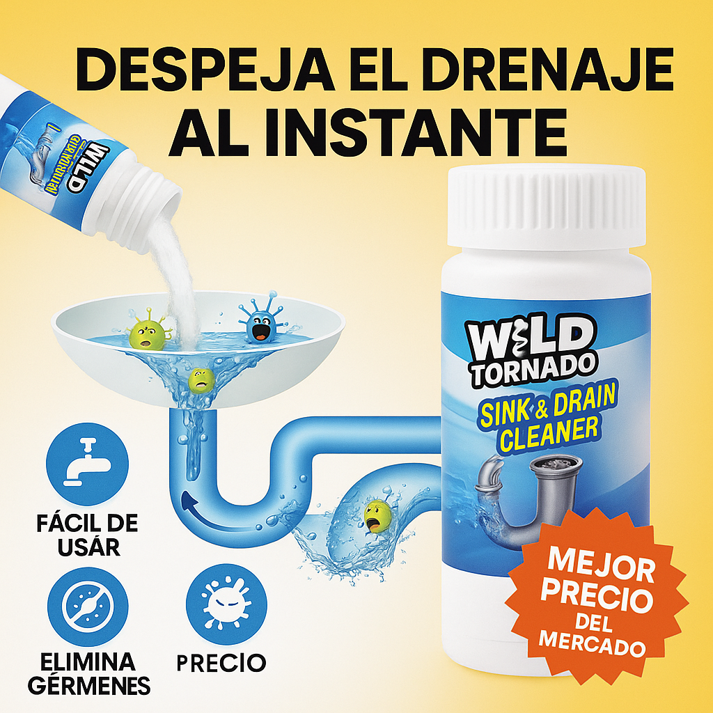 2x1 Turbo Clean Wild Tornado® + Guia basica PDF gratis
